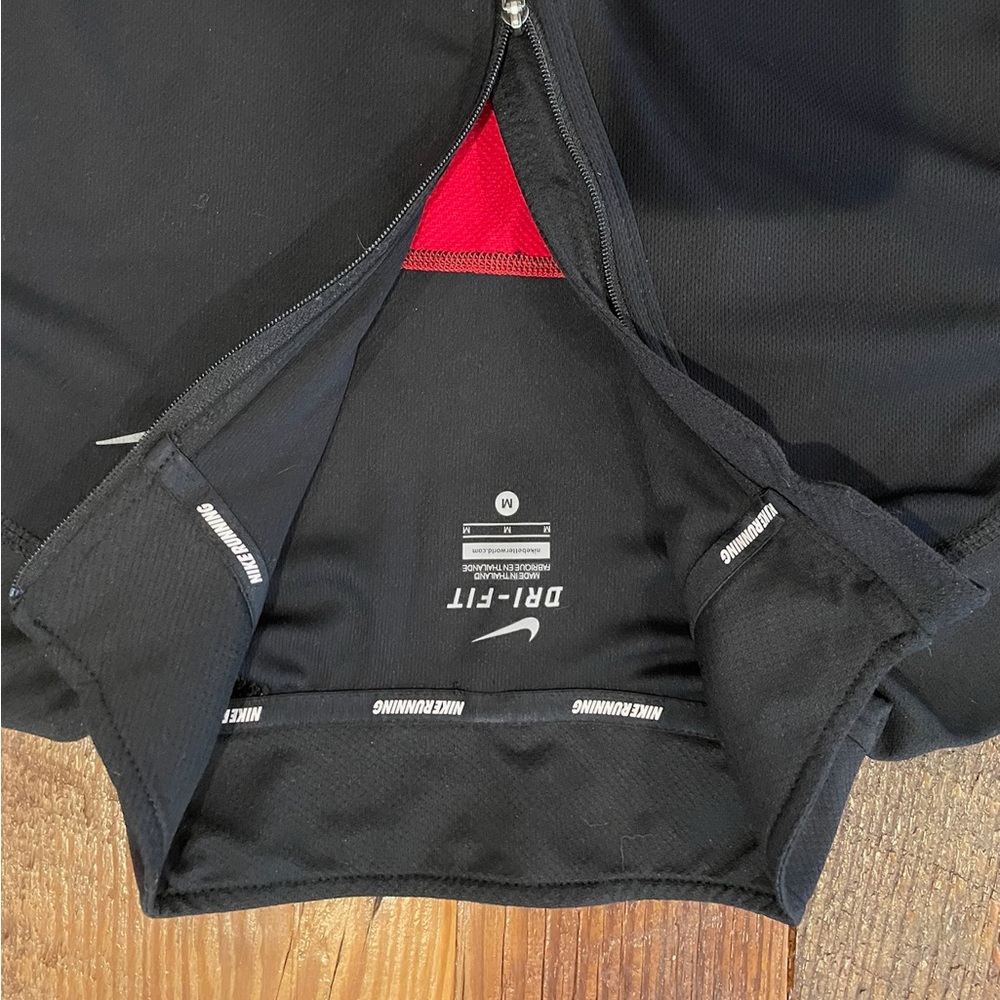 Nike Mens 3/4 zip-medium - Picture 2 of 4